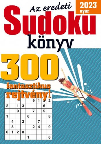 Az eredeti sudoku könyv 2023 nyár - Tim Bender