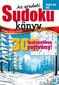 Az eredeti Sudoku könyv - 2024/25 tél - Tim Bender