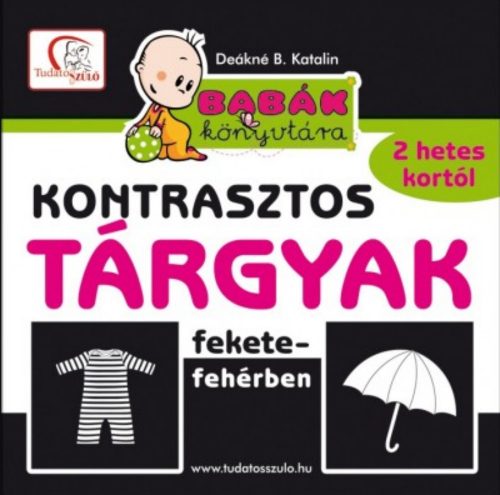 Kontrasztos tárgyak fekete-fehérben /Babák könyvtára (Deákné B. Katalin)