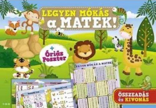 Legyen mókás a matek! (Összeadás és kivonás) + óriás poszter - adatlap