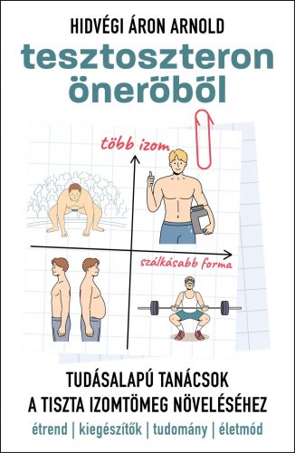 Tesztoszteron önerőből - Tudásalapú tanácsok a tiszta izomtömeg növeléséhez - Hidvégi Áron Arnold