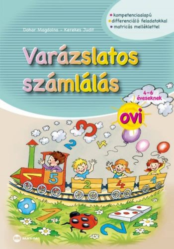 Varázslatos számlálás ovi 4-6 éveseknek /matricás melléklettel (Dohar Magdolna)