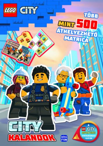 Lego City - City kalandok - Több mint 500 áthelyezhető matrica!