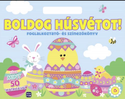 Boldog húsvétot! - Foglalkoztató és színező