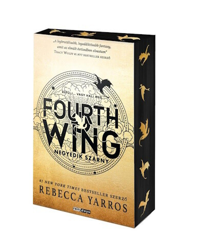 Fourth Wing - Negyedik szárny (éldekorált) - Rebecca Yarros