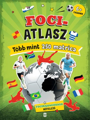 Fociatlasz több mint 250 matricával - Jonas Kozinowski