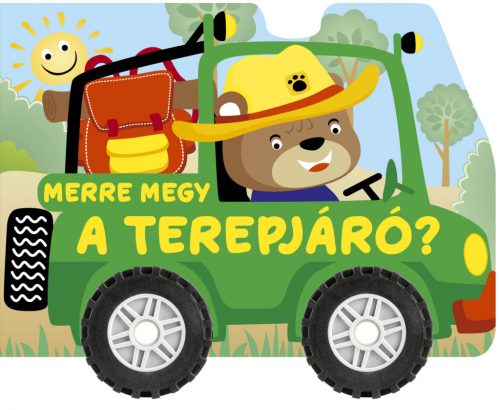 Merre megy a terepjáró? - Kerekes kartonkönyv